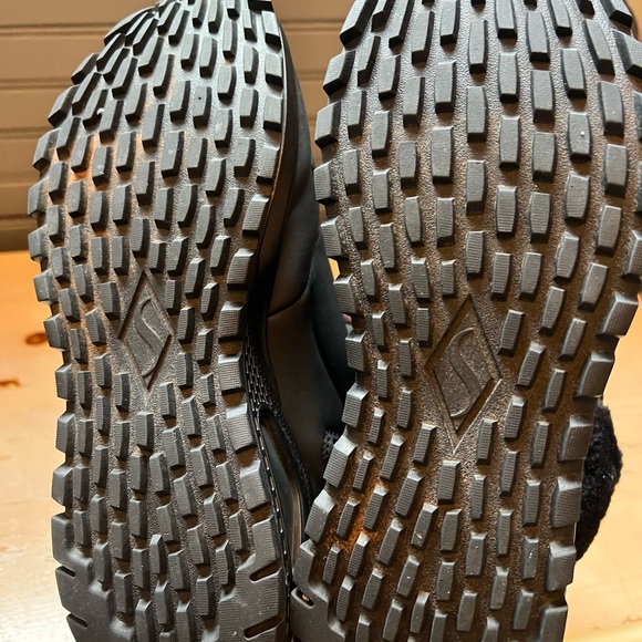 Skechers Uno Rugged Fall Air Black Winter Booties Women’s Sz 7.5 - Picture 8 of 11